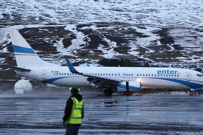 Akureyri Airport, Akureyri, Iceland : 冰岛阿库雷里阿库雷里机场