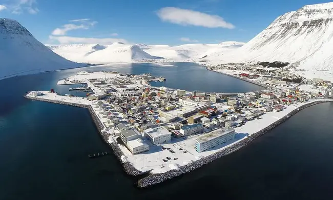 Isafjordur, Iceland : Isafjordur，冰岛