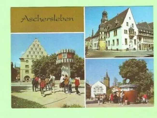 Aschersleben, S-Germany : 阿舍斯勒本，S-德国