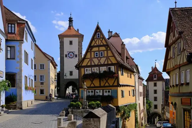 Rothenburg, S-Germany : 罗滕堡，南德国