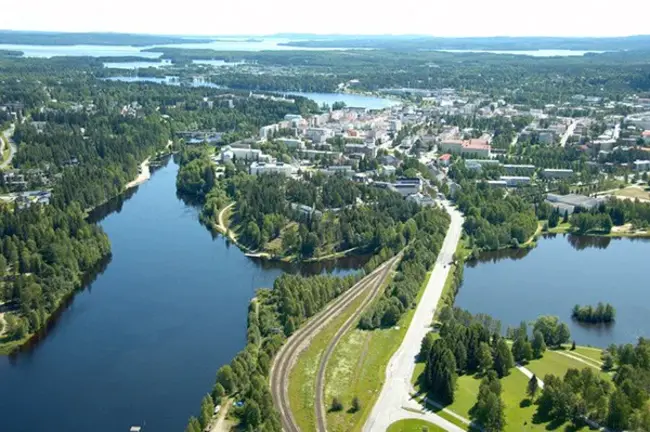 Kajaani, S-Finland : 卡亚尼, 芬兰南部