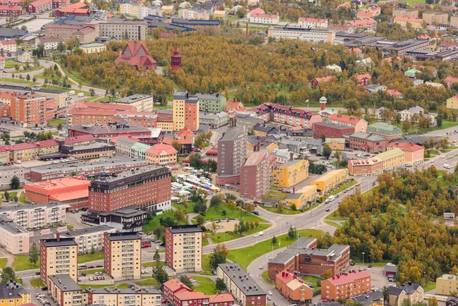 Kiruna, S-Sweden : 基律纳，瑞典南部