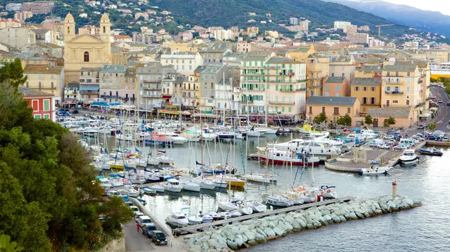 Bastia Poretta, S-France (Corse Isle : 法国南部巴斯蒂亚波列塔（Corse Isle）