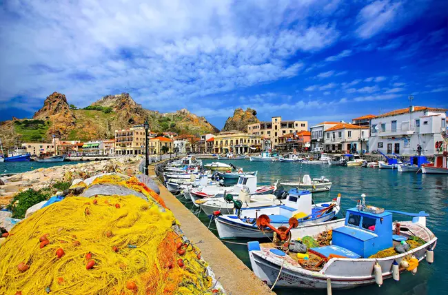 Lemnos, S-Greece : 伍迪，南希腊