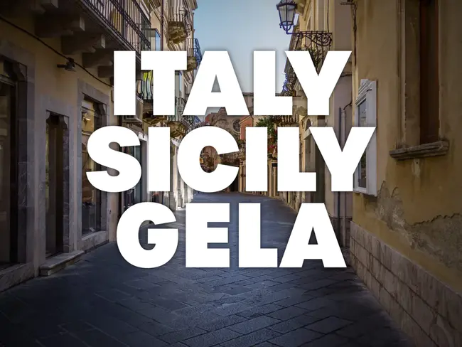 Gela, S-Italy : 房间