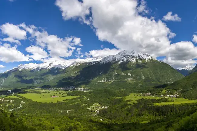 Bovec, S-Slovenia : Bovec, 南斯洛文尼亚