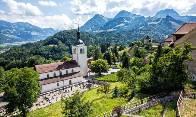 Gruyeres, Switzerland : 瑞士格鲁耶斯