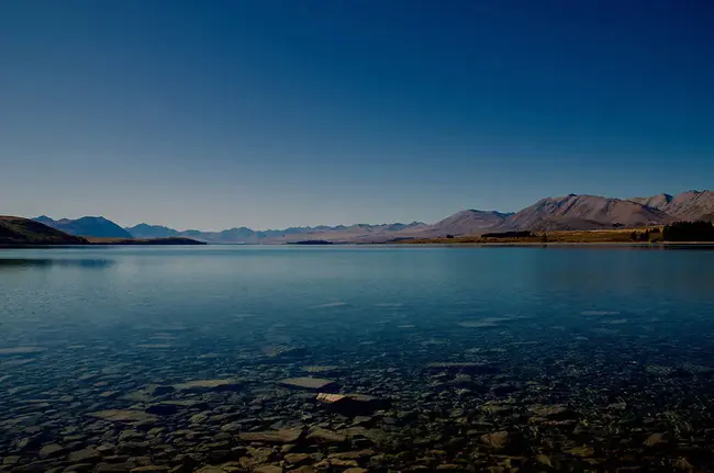 Lake Tekapo, New Zealand : 新西兰特卡波湖