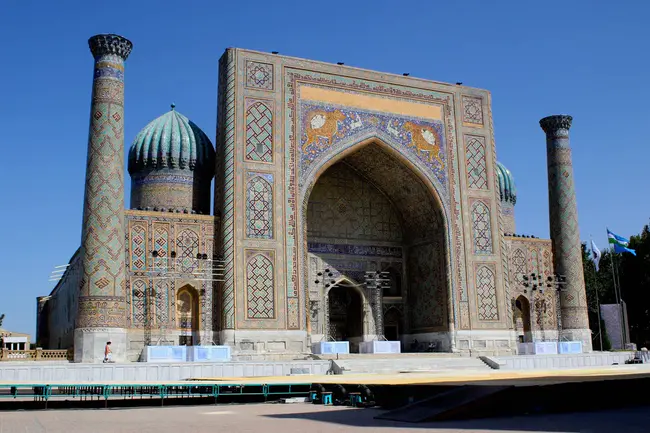 Samarkand, Uzbekhistan : 乌兹别克斯坦撒马尔罕