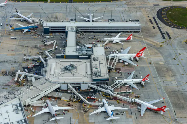 Melbourne Essendon Airport, Australia : 澳大利亚墨尔本埃森顿机场