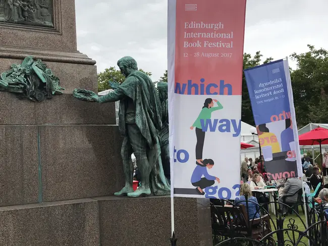 Edinburgh International Book Festival : 爱丁堡国际图书节