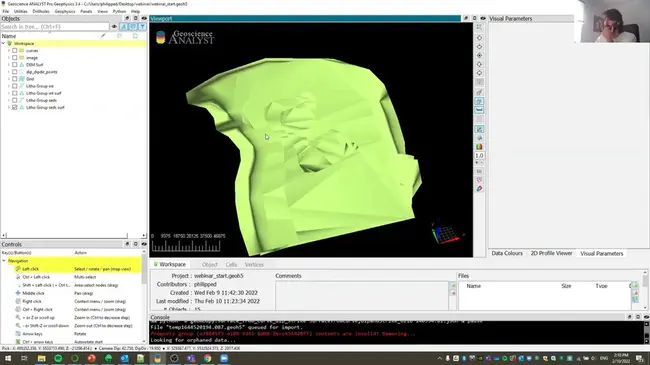 Geological Modeling Program : 地质建模程序