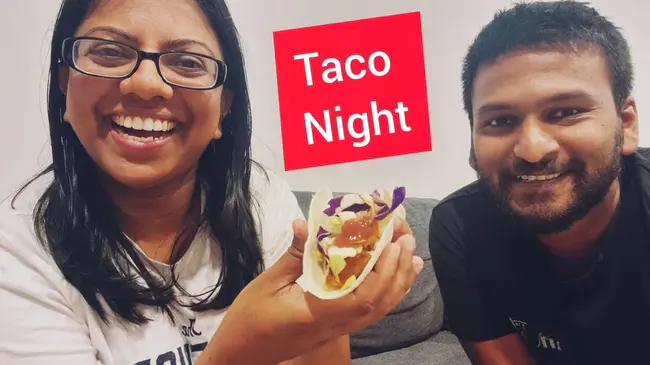 Taco Night Tonight : 今晚玉米卷之夜