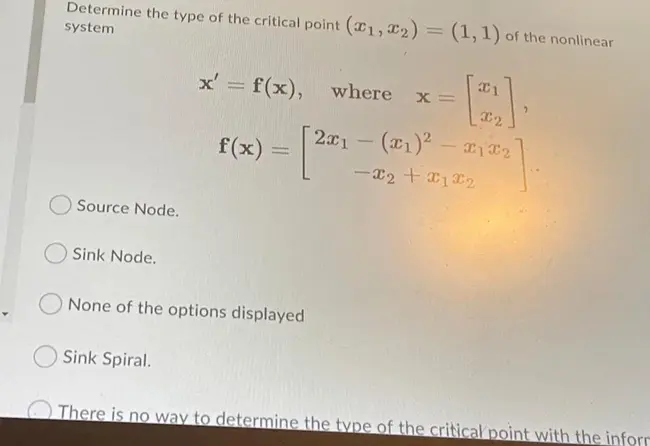 Critical Point Of View : 关键观点