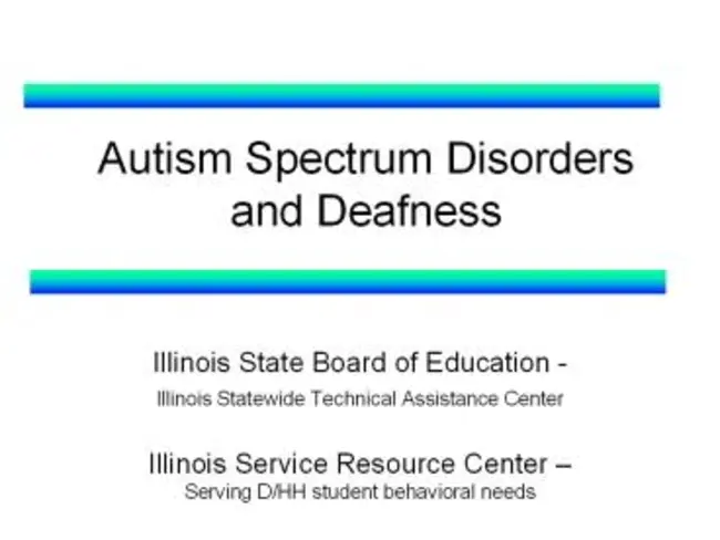 Autism spectrum disorders : 自闭症谱系障碍