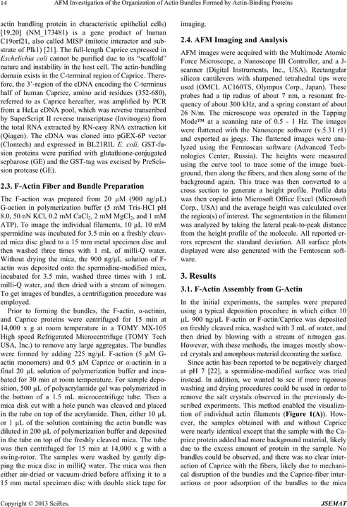 Actin-Binding Proteins : 肌动蛋白结合蛋白