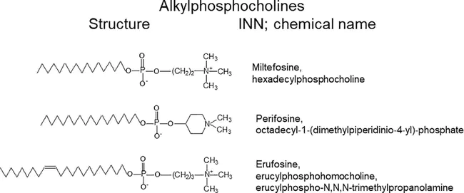 alkylphosphocholine : 烷基磷胆碱