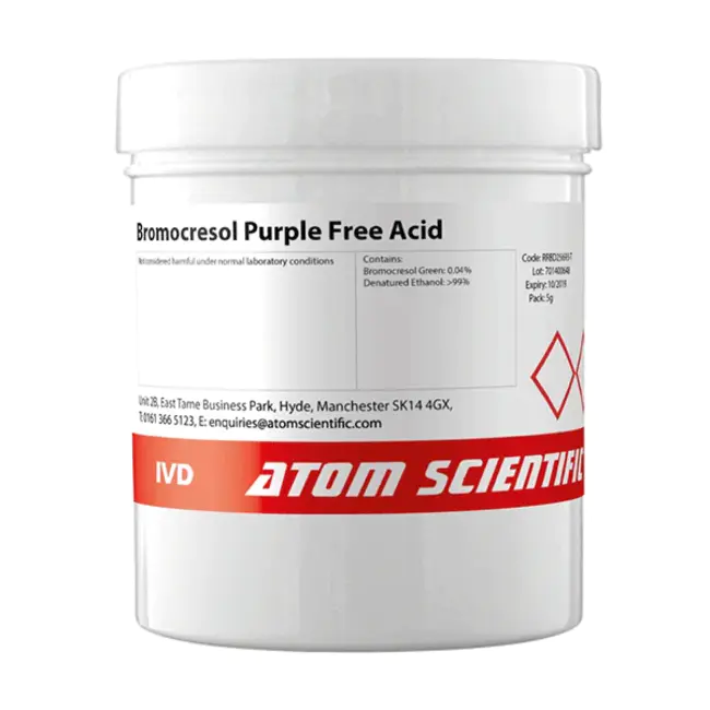 bromcresol purple : 溴甲酚紫