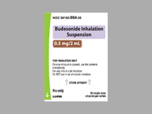 Budesonide Inhalation Suspension : 布地奈德吸入混悬液