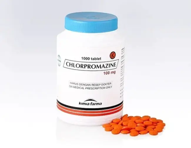 chlorpromazine : 氯丙嗪