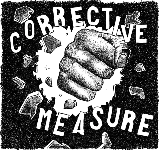 Corrective Measure : 纠正措施