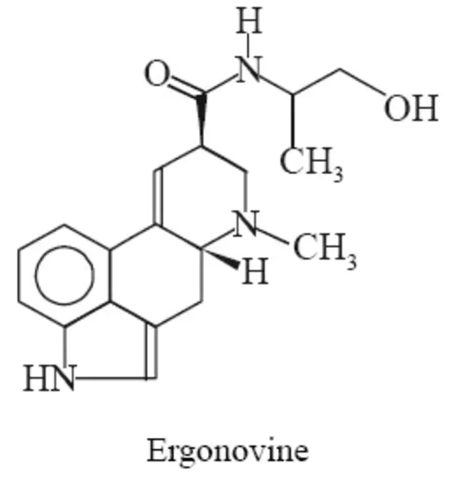 ergonovine : 麦角新碱