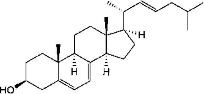 ergosterol : 麦角甾醇