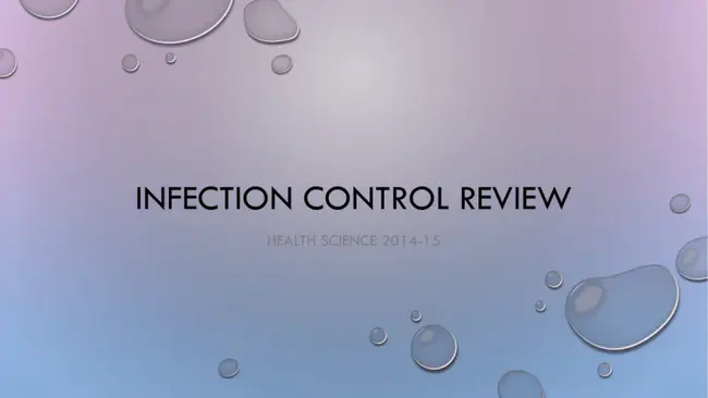 Infection Control Committee : 感染控制委员会