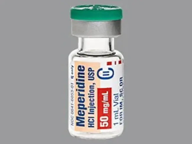 meperidine : 哌啶