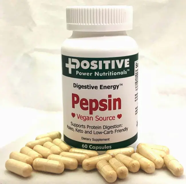 pepsin : 胃蛋白酶