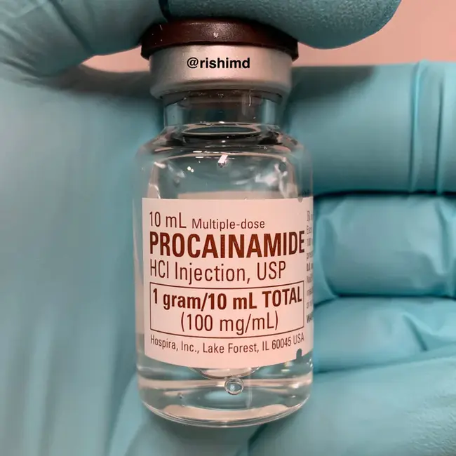 ProcainAmide : 普鲁卡因酰胺