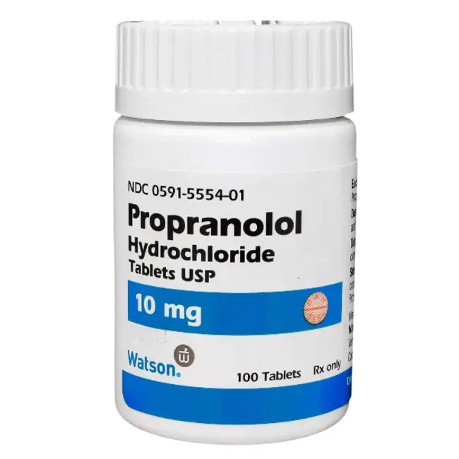 propranolol : 普萘洛尔