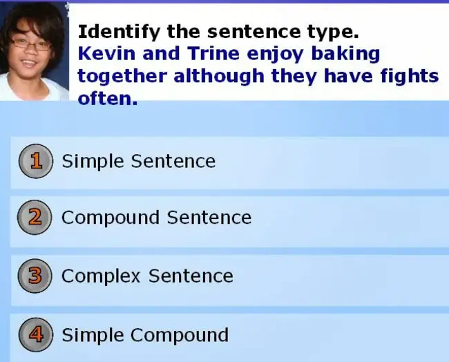 Sentence Comprehension Test : 句子理解测试