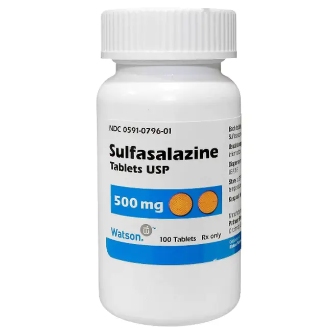 sulfasalazine : 柳氮磺胺吡啶