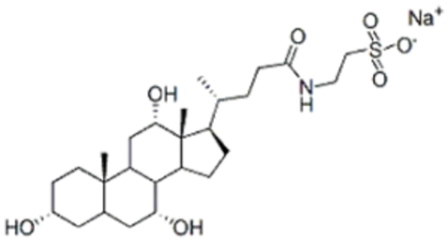 taurocholate : 牛磺胆酸盐