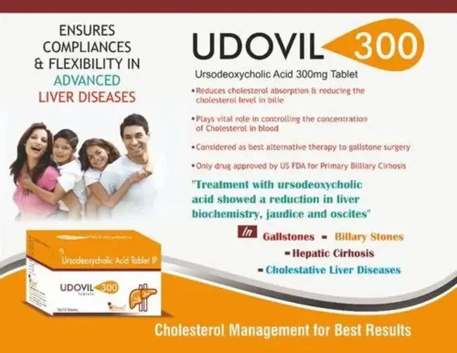 ursodeoxycholic acid : 熊去氧胆酸