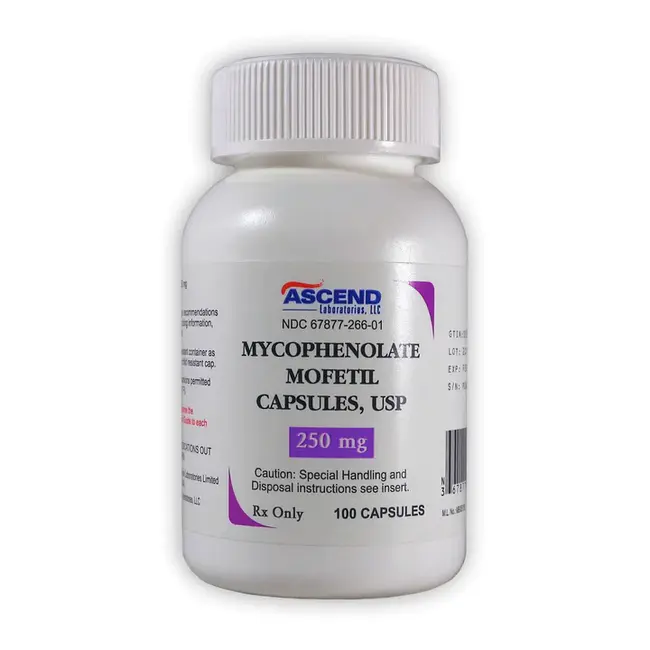 mycophenolate mofetil : 霉酚酸酯