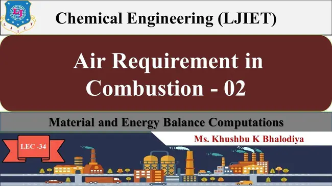 Combustion Air Requirement Index : 燃烧空气需求指数