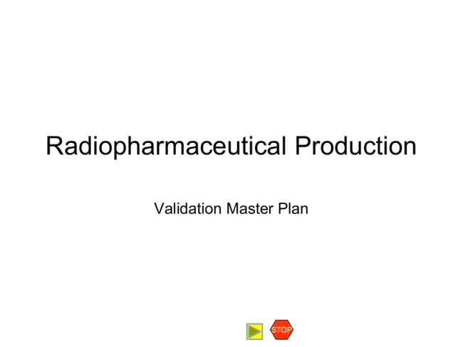 Validation Plans : 验证计划