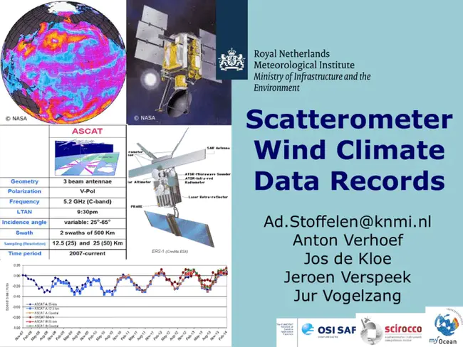 Scatterometer Climatology of Ocean Winds : 海风散射仪气候学