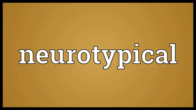 NeuroTypical : 神经病的
