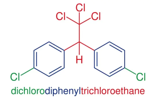 Dichlorodiphenyltrichloroethane : 二氯二苯三氯乙烷