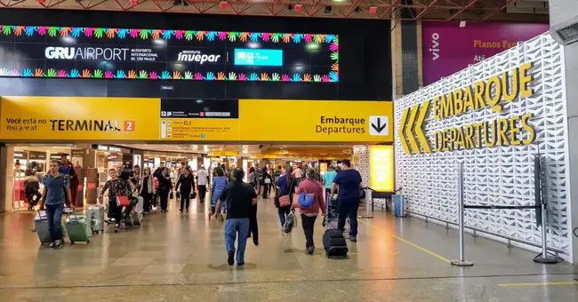 Guarulhos Airport, São Paulo : 南圣保罗瓜鲁流斯机场