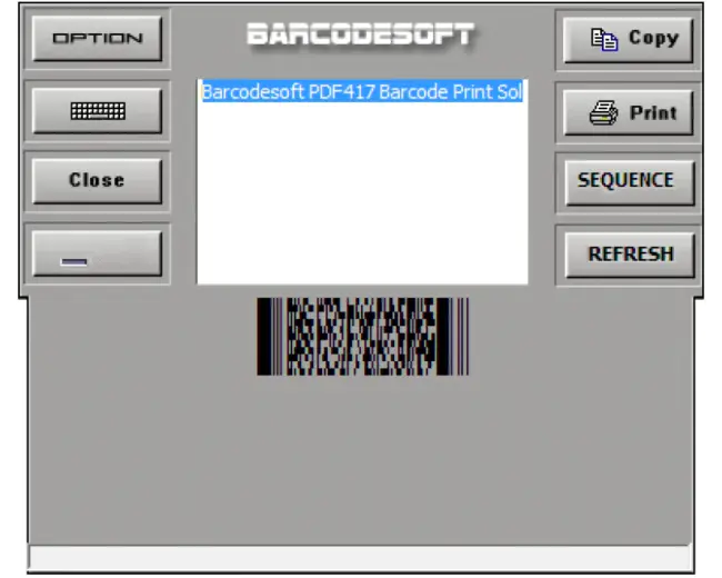 BarCodeSoft : 巴氏硬度计