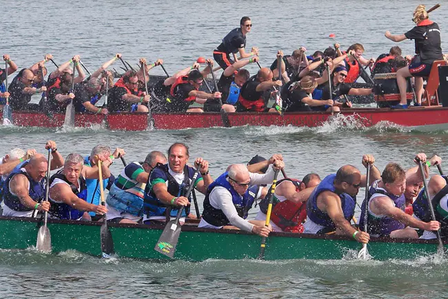 Lago Maggiore Boat Festival : Lago Maggiore端午节