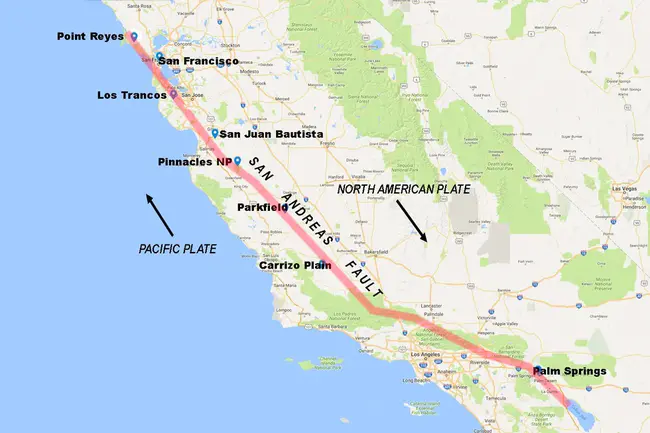 San Andreas Fault : 圣安德烈亚斯断层