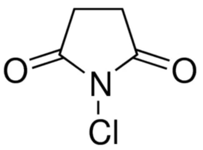 N-chlorosuccinimide : N-氯代琥珀酰亚胺