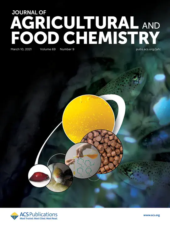 Journal of Agriculture and Food Chemistry : 农业与食品化学杂志