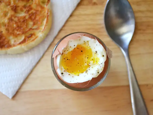 soft-boiled egg(s) : 软煮鸡蛋