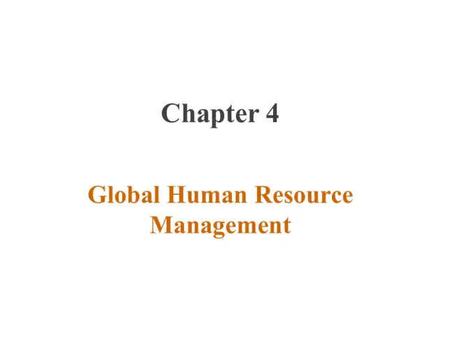 Human Resources and Organizational Management : 人力资源与组织管理